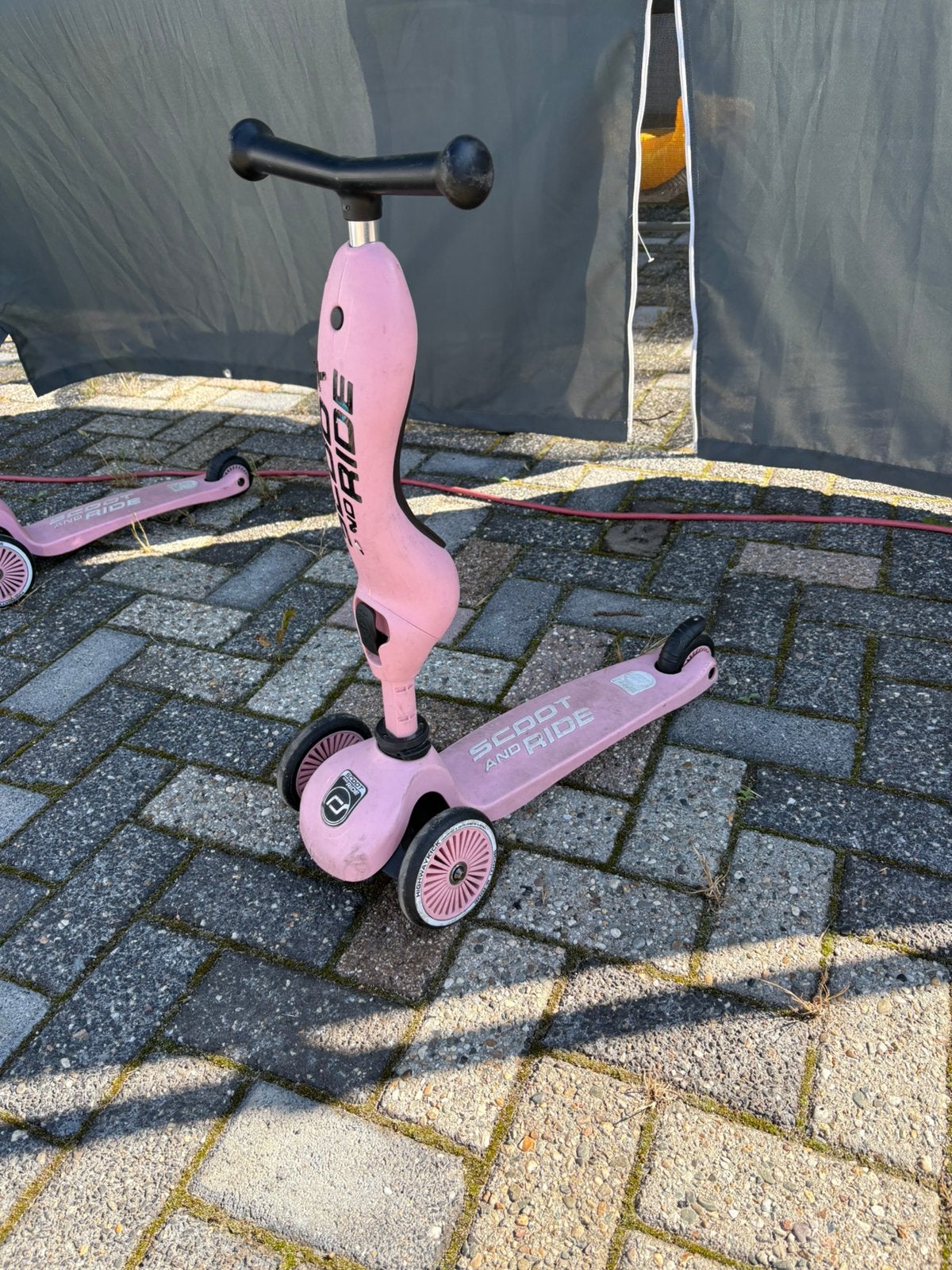 2x scoot n ride Highway kick step!, Fietsen en Brommers, Steps, Ophalen, Zo goed als nieuw, Gewone step