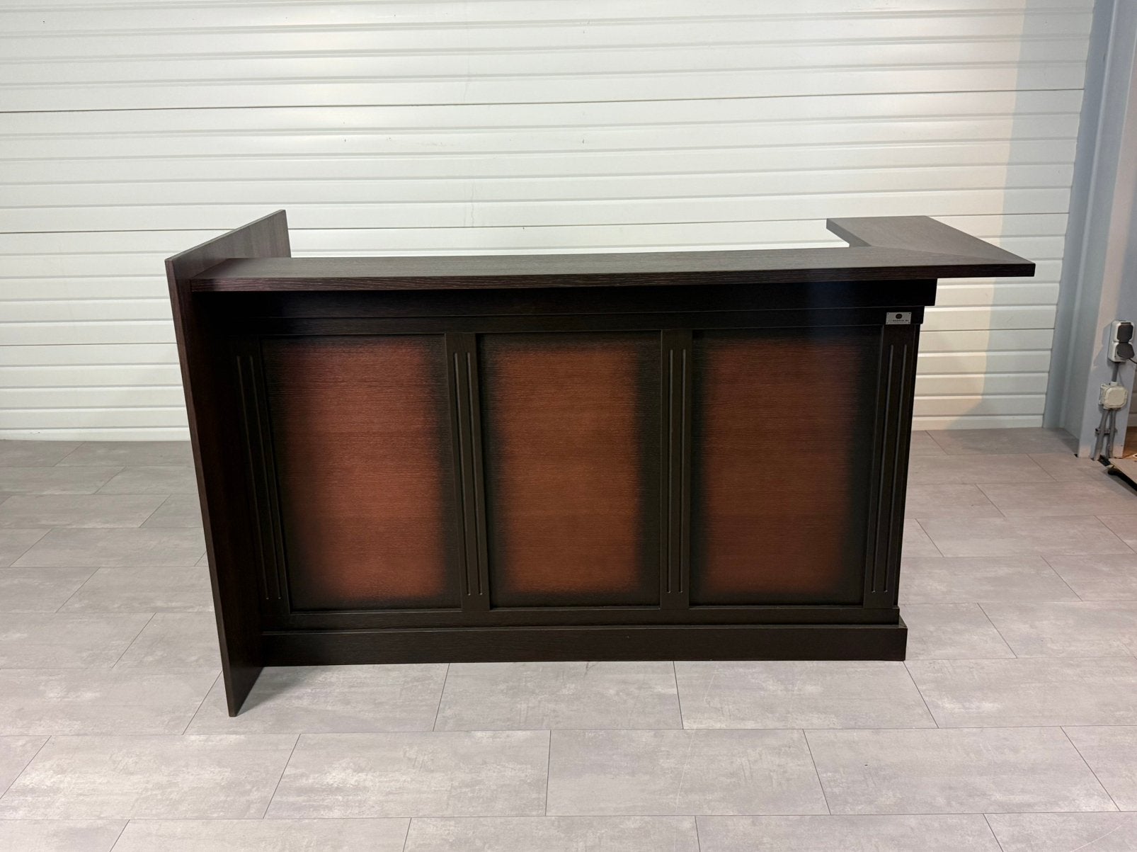 Bruine bar / huisbar / mancave bar / Muurbar / Hoekbar