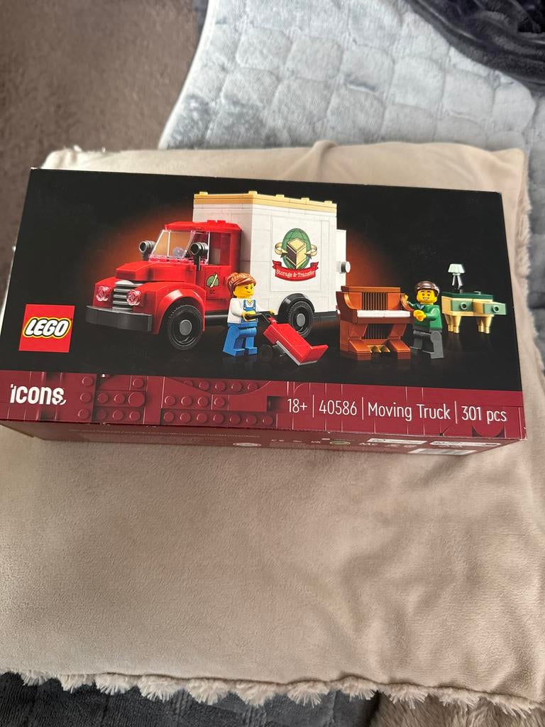 Nieuwe LEGO Icons 40586 Verhuiswagen - 301 stuks, Ophalen, Nieuw, Complete set, Lego