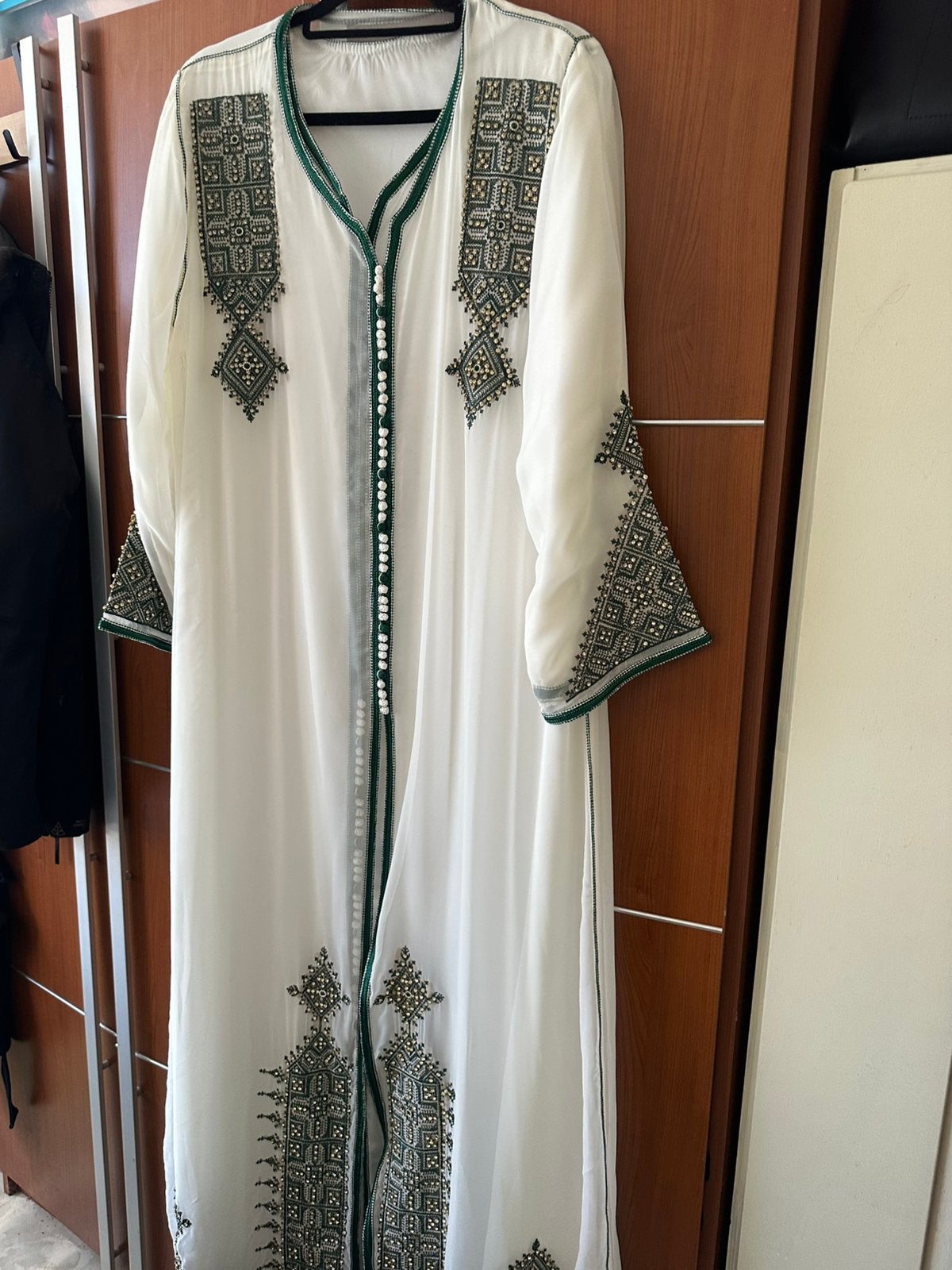 Marokkanse jurk, Kleding | Dames, Jurken, Ophalen of Verzenden, Zo goed als nieuw, Maat 42/44 (L), Onder de knie