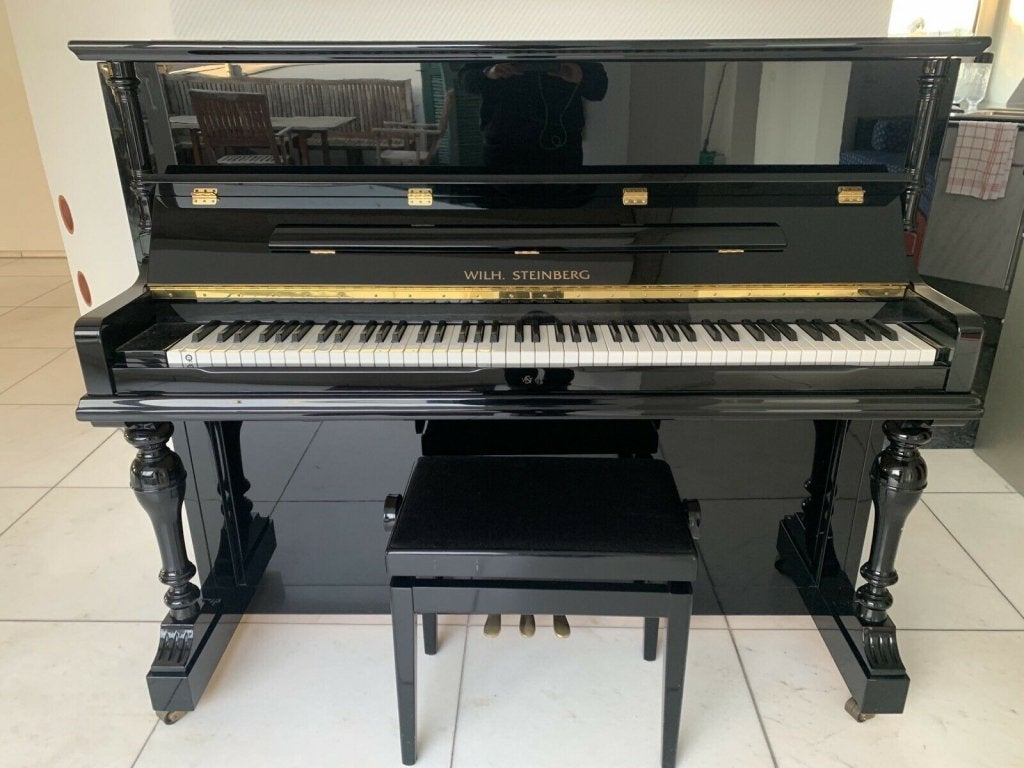 Wilh. Steinberg S130 Passione concertpiano occasion 1999, Muziek en Instrumenten, Piano's, Niet ingevuld, Gebruikt, Zwart, Niet ingevuld