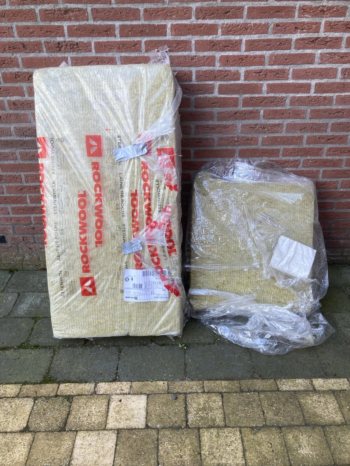 Rockwool 160 mm dik Rocksono Base Steenwol Isolatieplaten, Ophalen, 12 cm of meer, Steenwol, 5 tot 10 m²