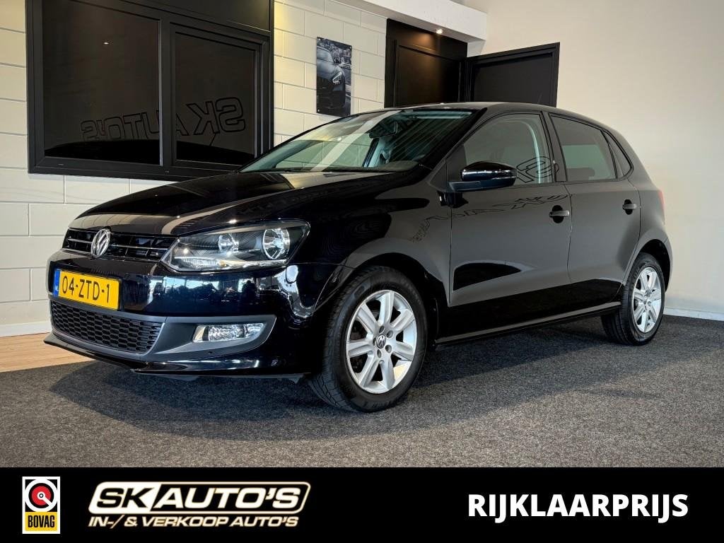 Volkswagen POLO 1.2 TSI BLM. HI ED.l NAP l PDC l BLUETOOTH l, Auto's, Voorwielaandrijving, Euro 5, Met garantie (alle), Zwart