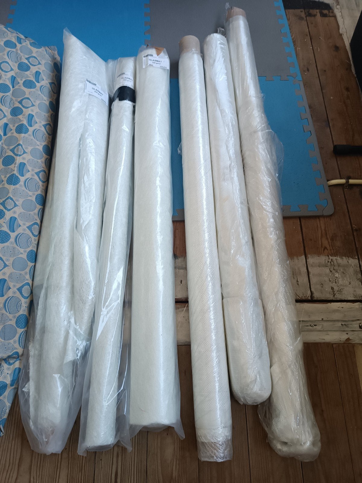 Rollen glasvezel mat, Ophalen, Nieuw, Overige typen