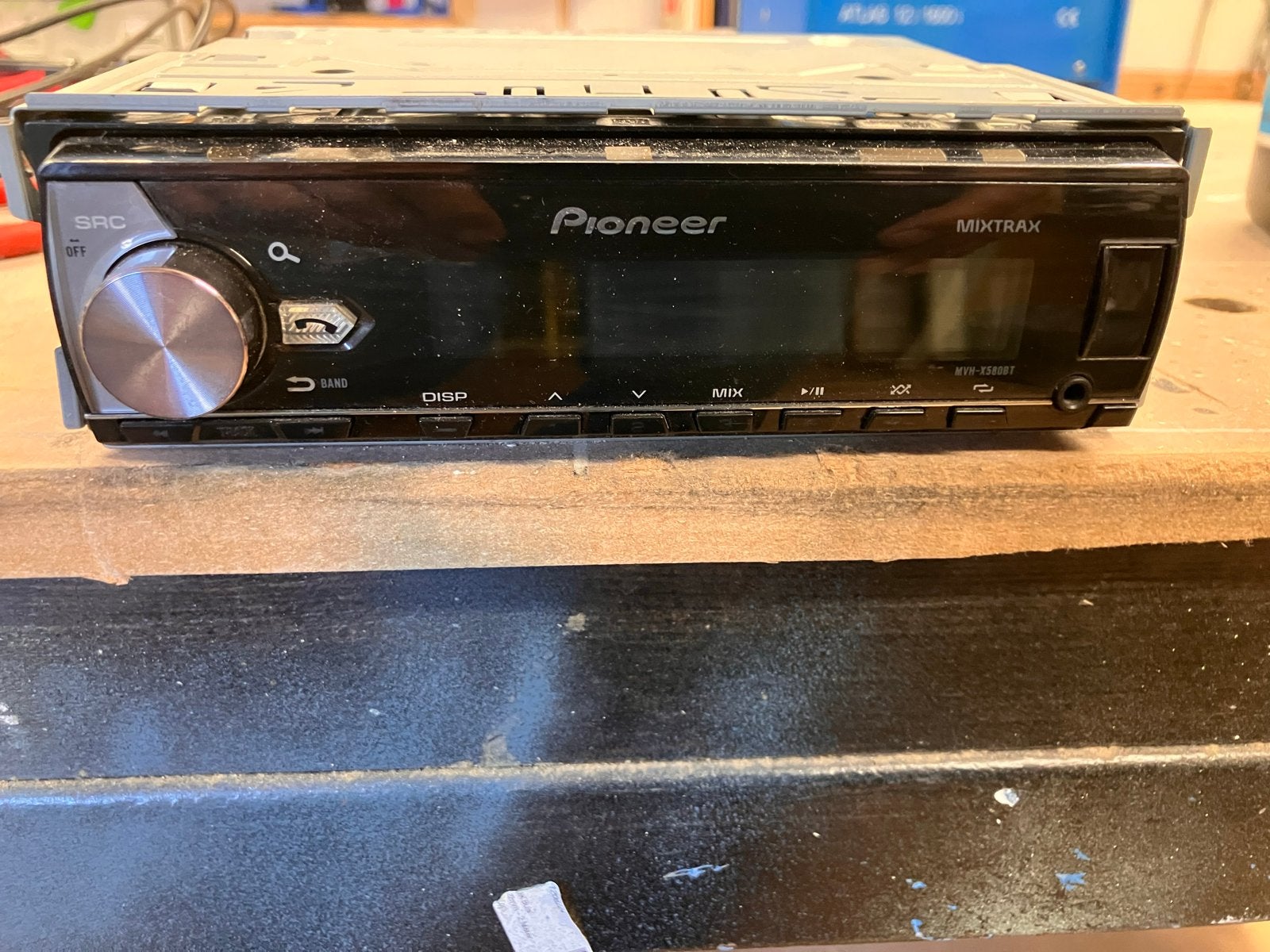Pioneer MVH-X580BT Autoradio met Bluetooth en USB, Ophalen, Gebruikt