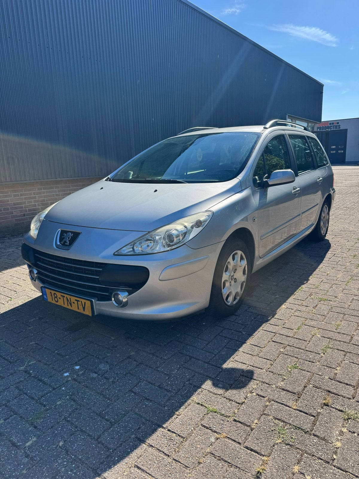 Peugeot 307 1.6 16V Break AUT 2006 Grijs, Auto's, 680 kg, 4 cilinders, Origineel Nederlands, 1587 cc