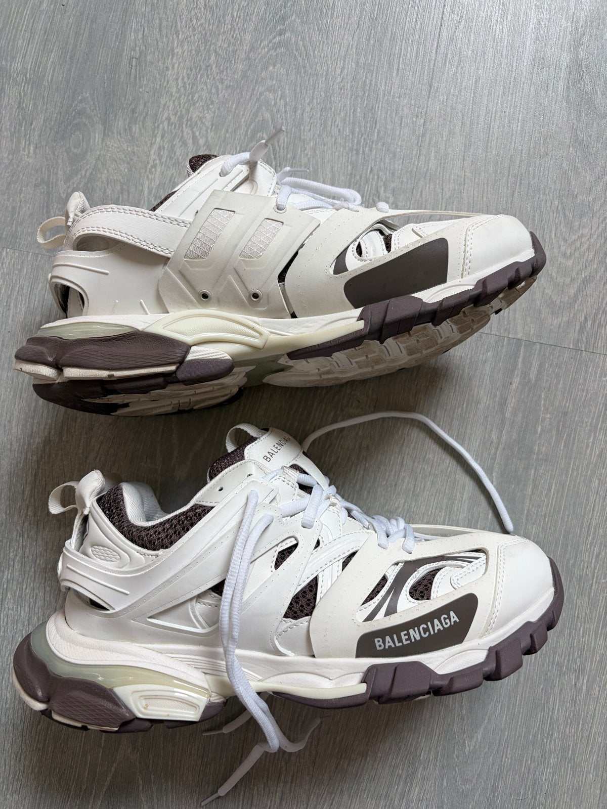 Balenciaga Track sneakers maat 42 - Zo goed als nieuw, Kleding | Heren, Ophalen of Verzenden, Zo goed als nieuw, Wit, Sneakers of Gympen