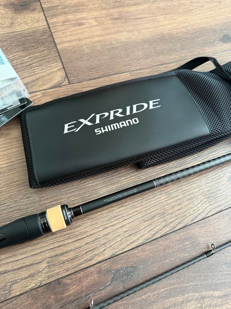 Shimano Expride 1610M-2 (2,08 Cm / 7-21 Gram) Casting Rod, Watersport en Boten, Ophalen of Verzenden, Zo goed als nieuw, Werphengel
