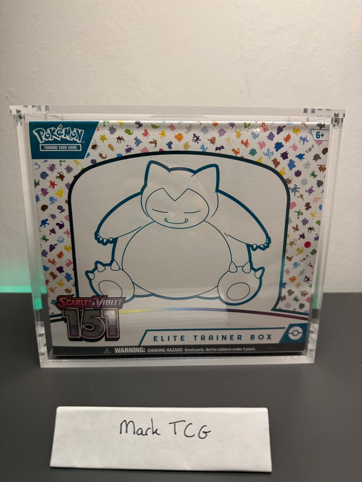 Pokémon Scarlet & Violet 151 Elite Trainer Box Snorlax, Ophalen of Verzenden, Nieuw, Boosterbox