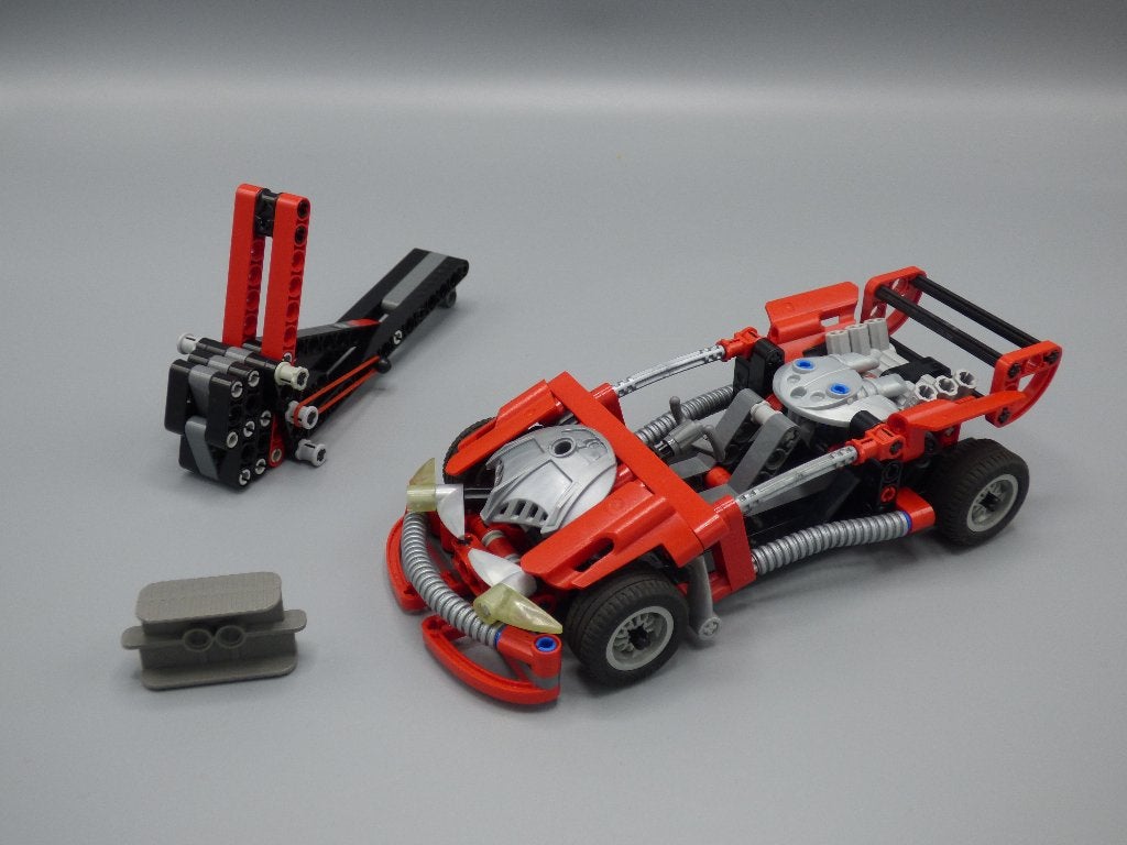 lego 8650 Furious Slammer racer, Gebruikt, Lego, Ophalen of Verzenden, Complete set