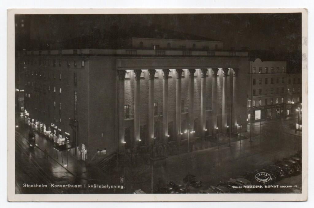 Stockholm (23), Ophalen, 1940 tot 1960, Gelopen, Overig Europa