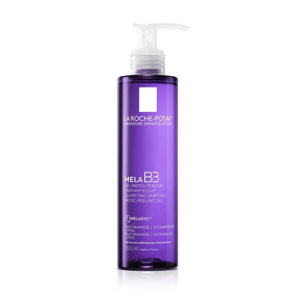 La Roche-Posay Mela B3 Micro-Peeling Gel Reiniger 200ml, Verzenden, Nieuw, Gehele gezicht, Reiniging