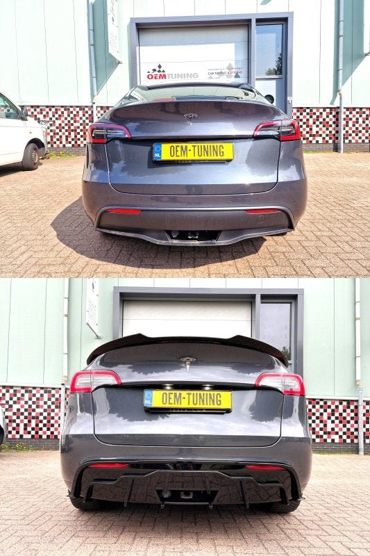 Tesla model Y | Bodykit | Hooggelans zwart | 2021-Heden, Ophalen of Verzenden