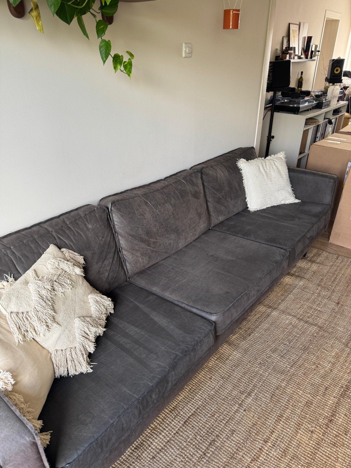 Grote bank - 275x85 cm, Huis en Inrichting, 250 tot 300 cm, Gebruikt, 75 tot 100 cm, Ophalen of Verzenden