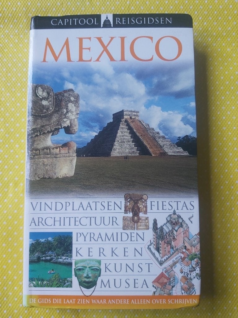Capitool Reisgids Mexico - Vindplaatsen, Architectuur, Kunst, Boeken, Reisgidsen, Gelezen, Capitool, Reisgids of -boek, Midden-Amerika