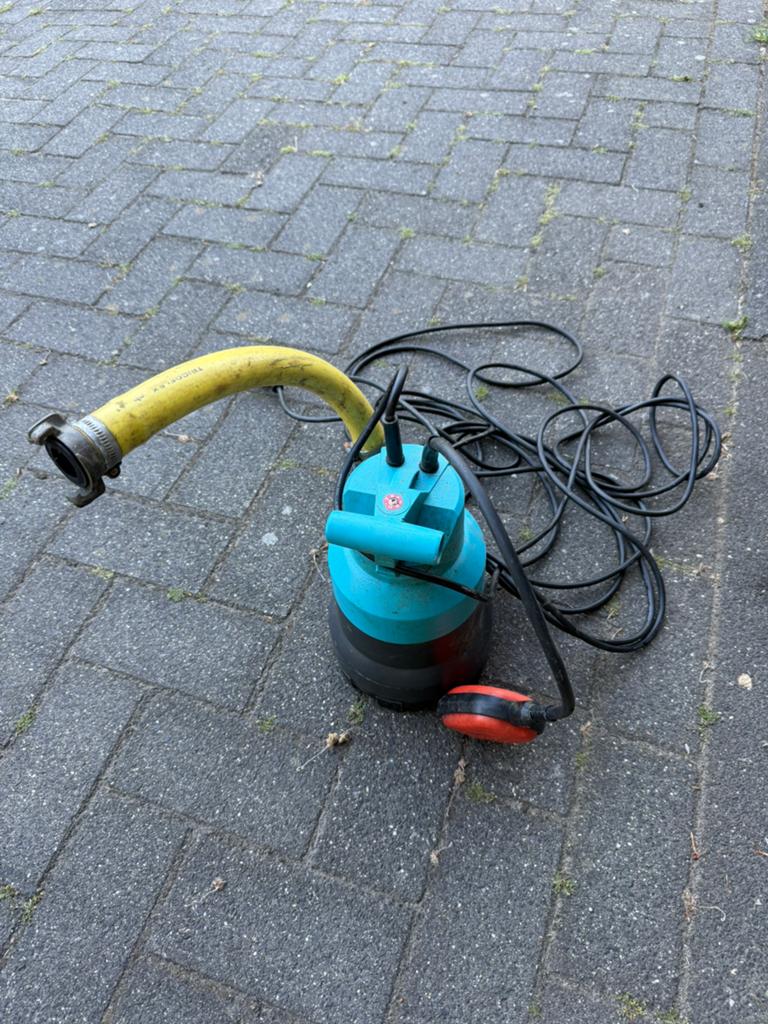Dompelpomp, Ophalen, Gebruikt