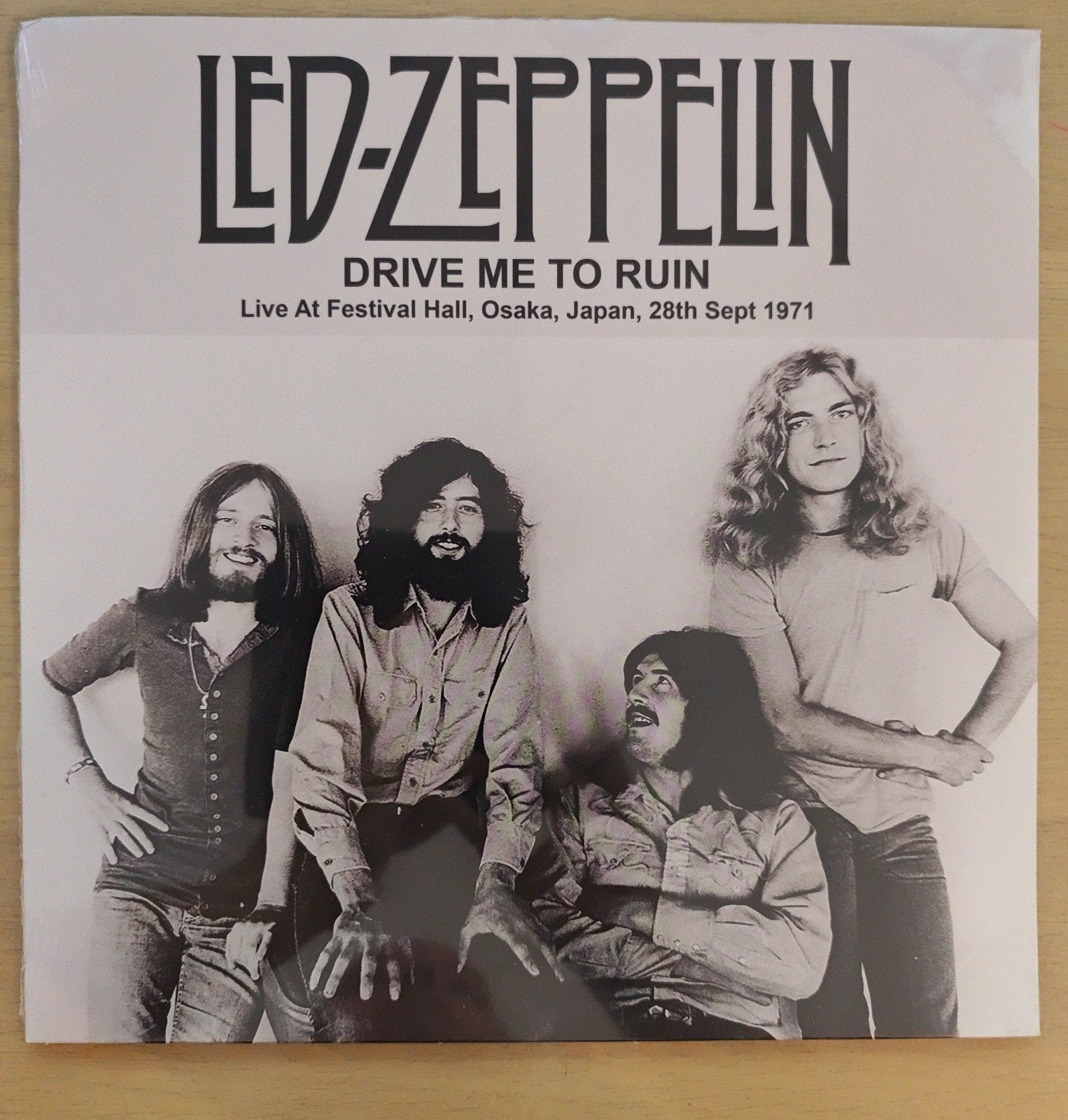Led Zeppelin - Drive Me To Ruin (Live Osaka 1971) LP, LP, Ophalen of Verzenden, Zo goed als nieuw, Classic Rock