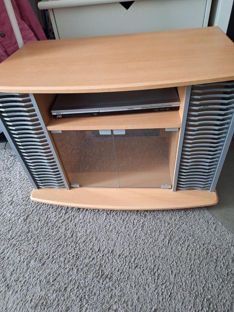 TV-meubel met opbergruimte, Ophalen, 100 tot 150 cm, Minder dan 100 cm, Modern