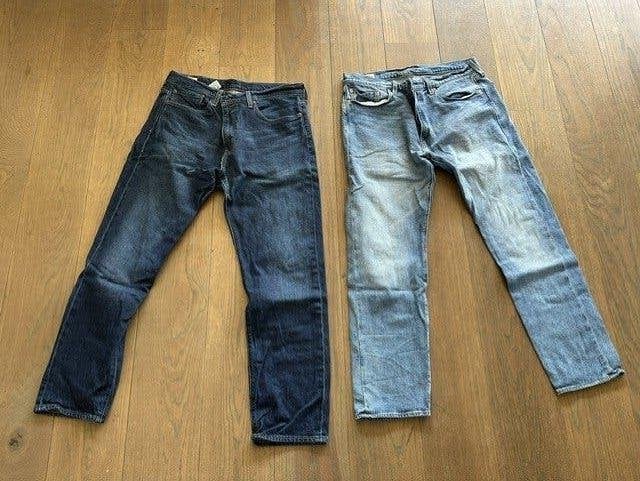2 x  Levi's 502 heren spijkerbroek maat 36/32 - NIEUW, W36 - W38 (confectie 52/54), Levi's, Blauw, Nieuw