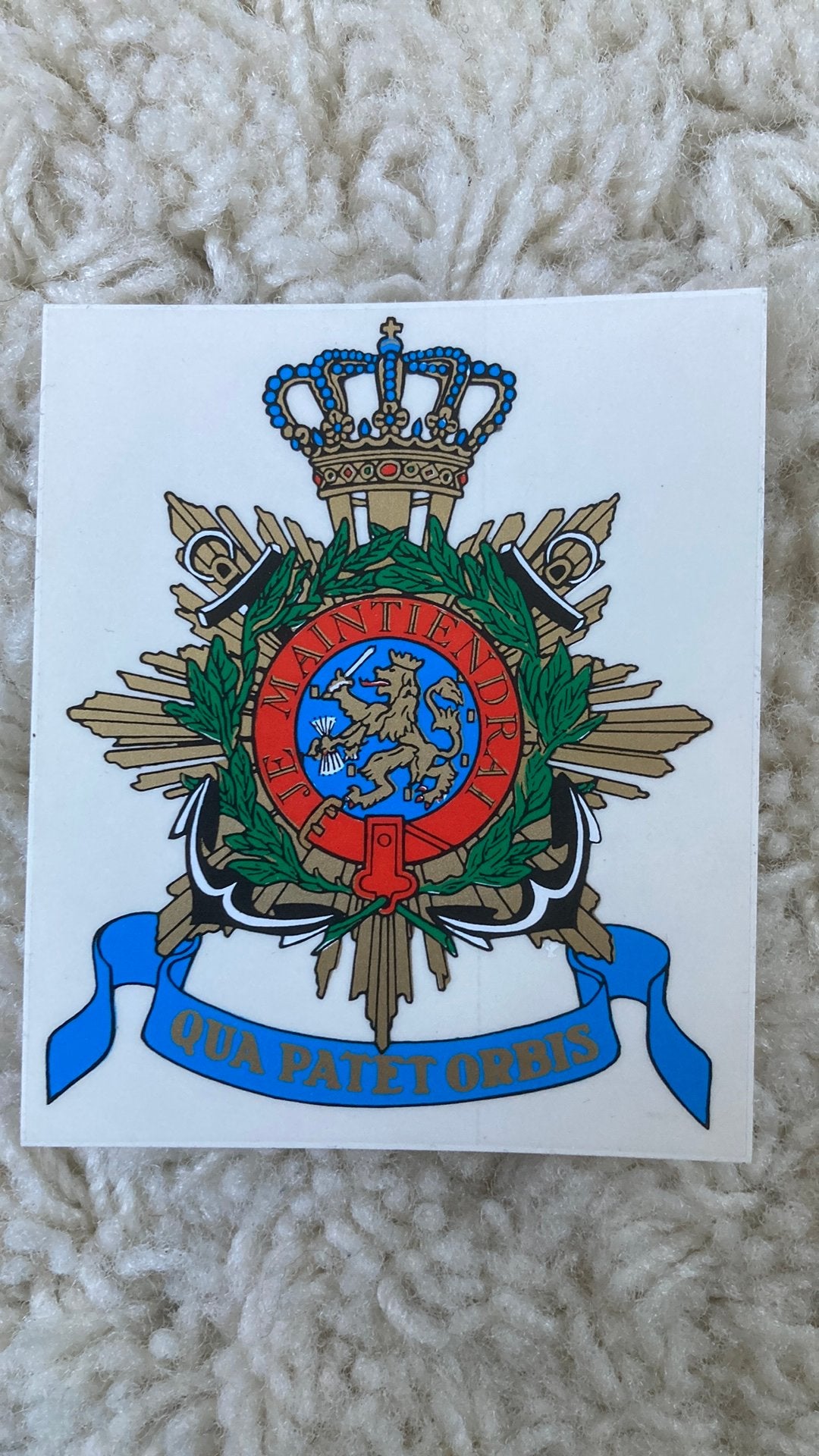Korps Mariniers, Ophalen of Verzenden, Zo goed als nieuw, Bedrijf of Vereniging
