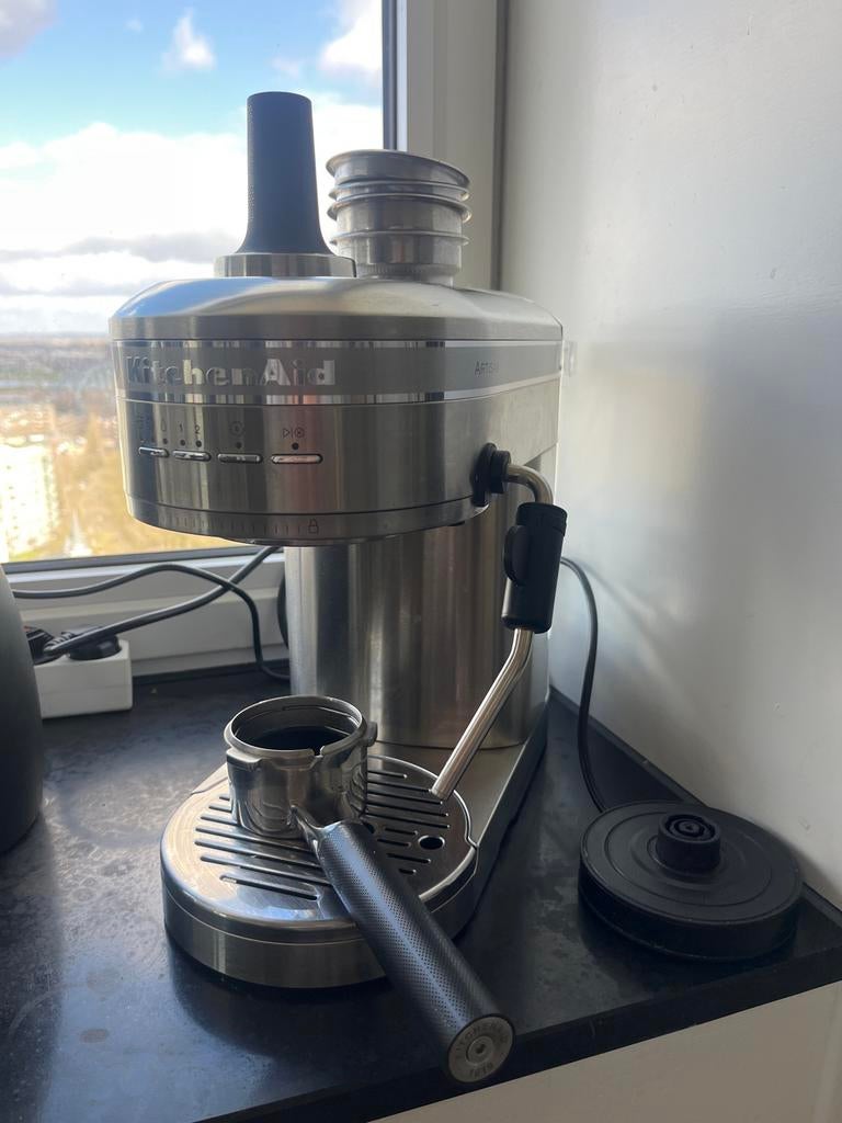 KitchenAid espresso machine, Ophalen of Verzenden, Zo goed als nieuw, Espresso apparaat