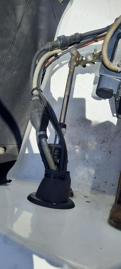 kajuitboot / visboot Pilot 420, Watersport en Boten, Ophalen, Gebruikt, Tot 10 pk, Buitenboordmotor