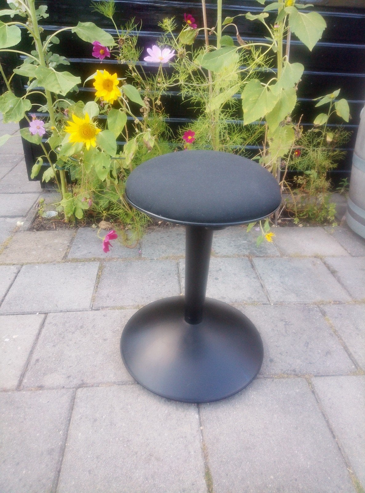 Ikea Nilserik, ergonomische zit/sta kruk in prima staat., Ophalen, In hoogte verstelbaar