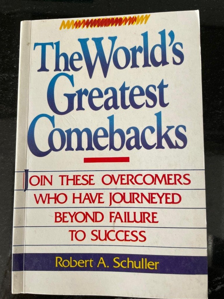 boek The world's greatest comeback RA Schuller, Ophalen of Verzenden, Zo goed als nieuw, Robert A. Schuller