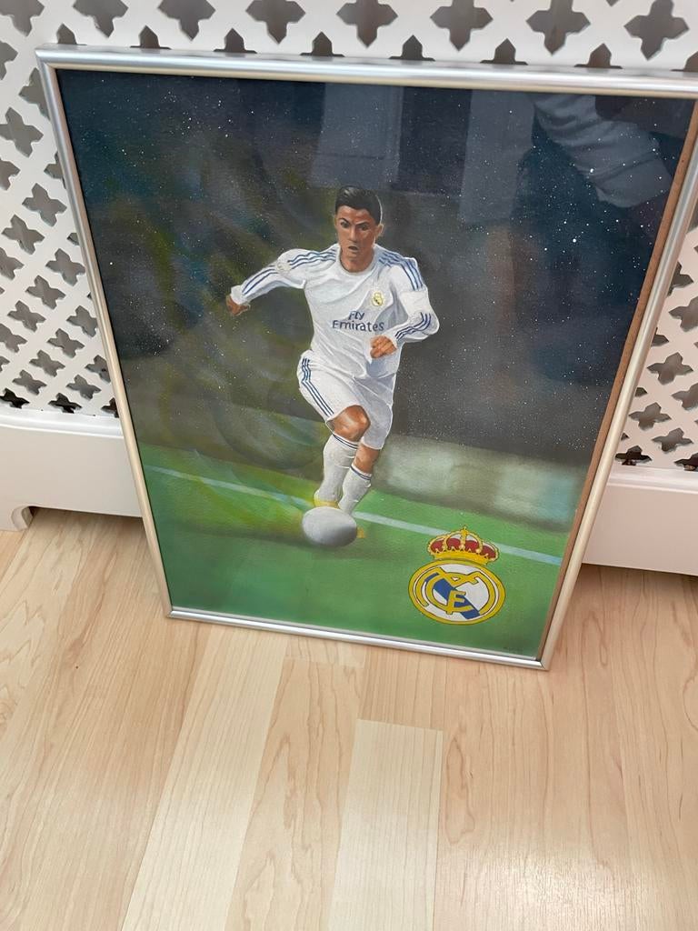 Ronaldo schilderij door Kymo - perfect voor fans!, Ophalen of Verzenden