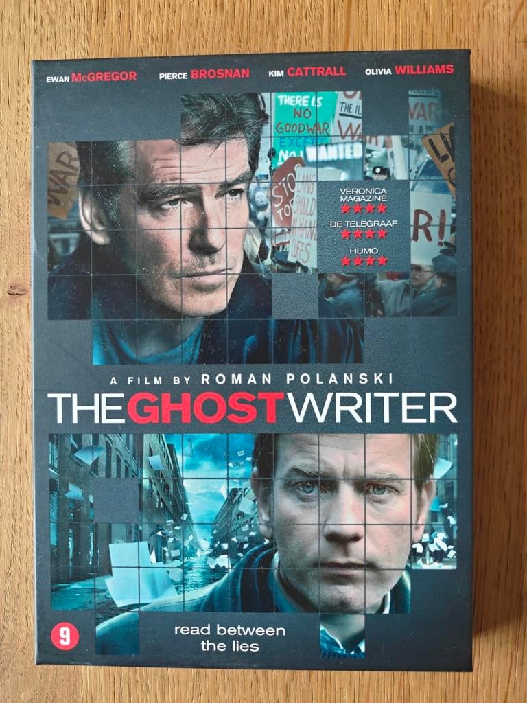 The Ghostwriter DVD, Vanaf 16 jaar, Ophalen of Verzenden, Zo goed als nieuw