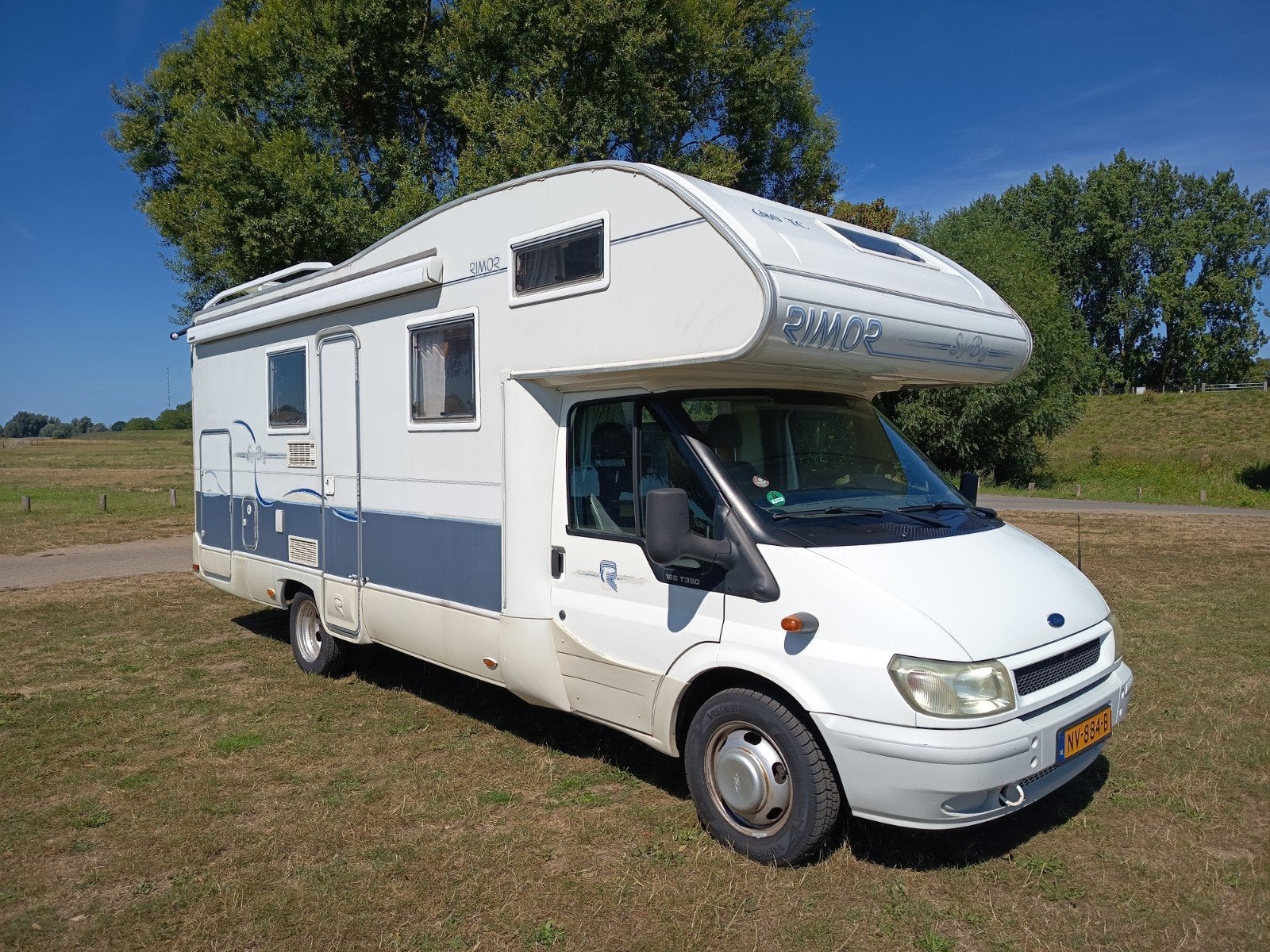 Ford Rimor Superbrig met XL garage en Isofix, Alkoof, Ringverwarming, Koelkast, Ford