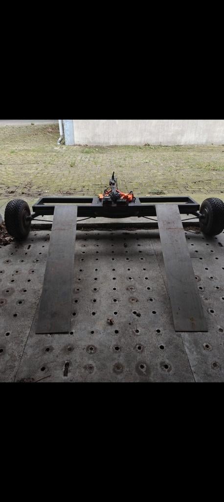 Auto dolly / sleepdolly voor autotransport, Auto diversen, Ophalen of Verzenden, Zo goed als nieuw