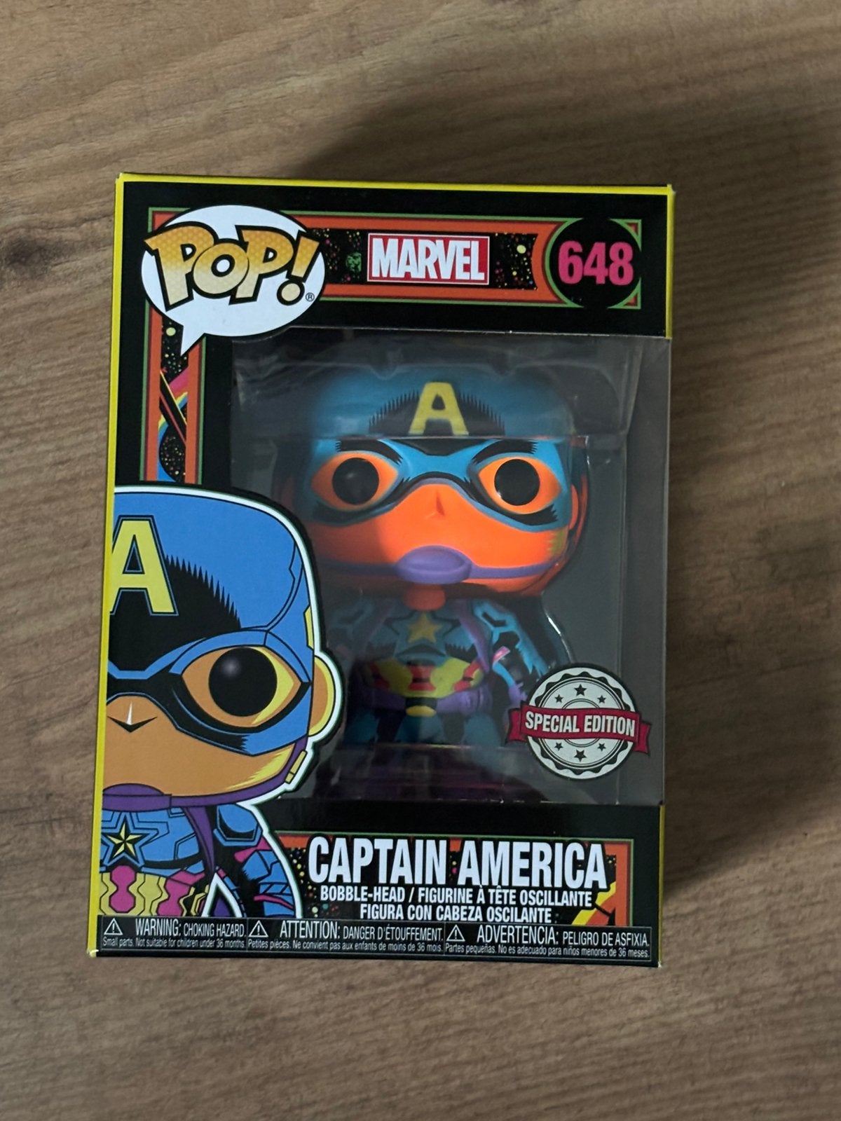 Funko Pop - Captain America, Ophalen of Verzenden, Zo goed als nieuw