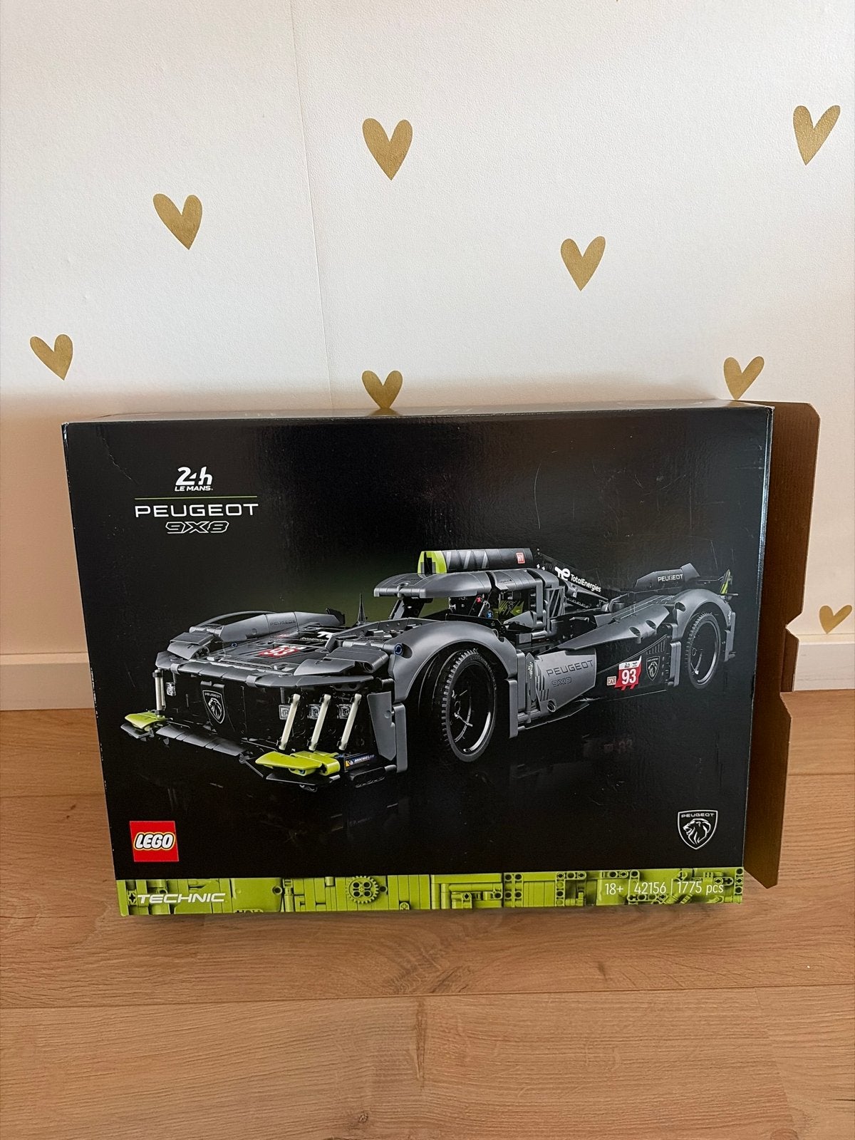 LEGO Technic Peugeot 9X8 24H Le Mans Hybrid Hypercar, Ophalen, Zo goed als nieuw