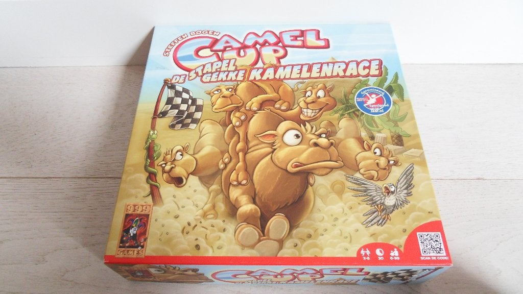 999 Games : Camel up - De stapelgekke kamelenrace, Ophalen of Verzenden, Gebruikt, 999 Games   ..
