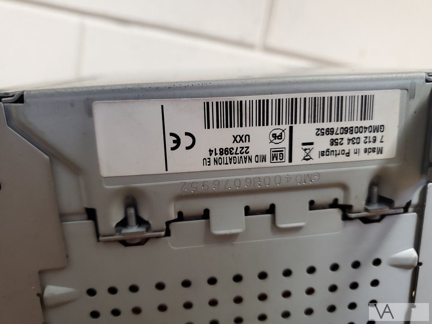 Opel Astra J 2009 - 2015 navigatie radio computer 7612034258, Gebruikt, -, -, Opel
