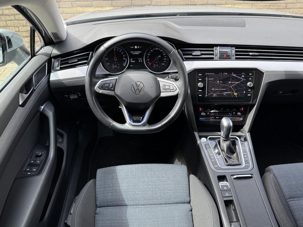 Volkswagen Passat 1.4 TSI 218pk PHEV GTE | Trekhaak wegklapb, Auto's, Automatische klimaatregeling, Stof, Gebruikt, Euro 6