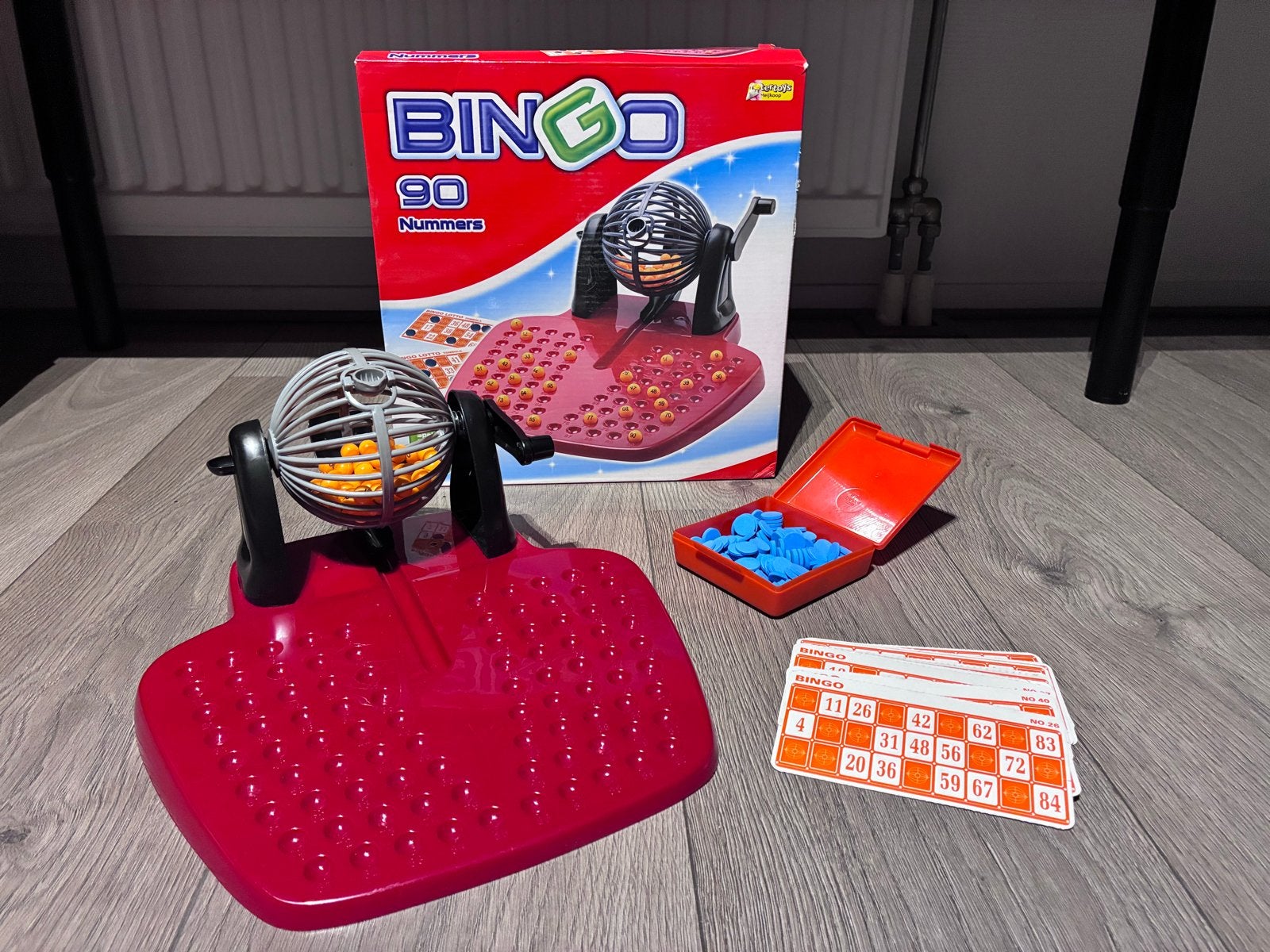 Complete Bingo set, Vijf spelers of meer, Ophalen of Verzenden, Zo goed als nieuw