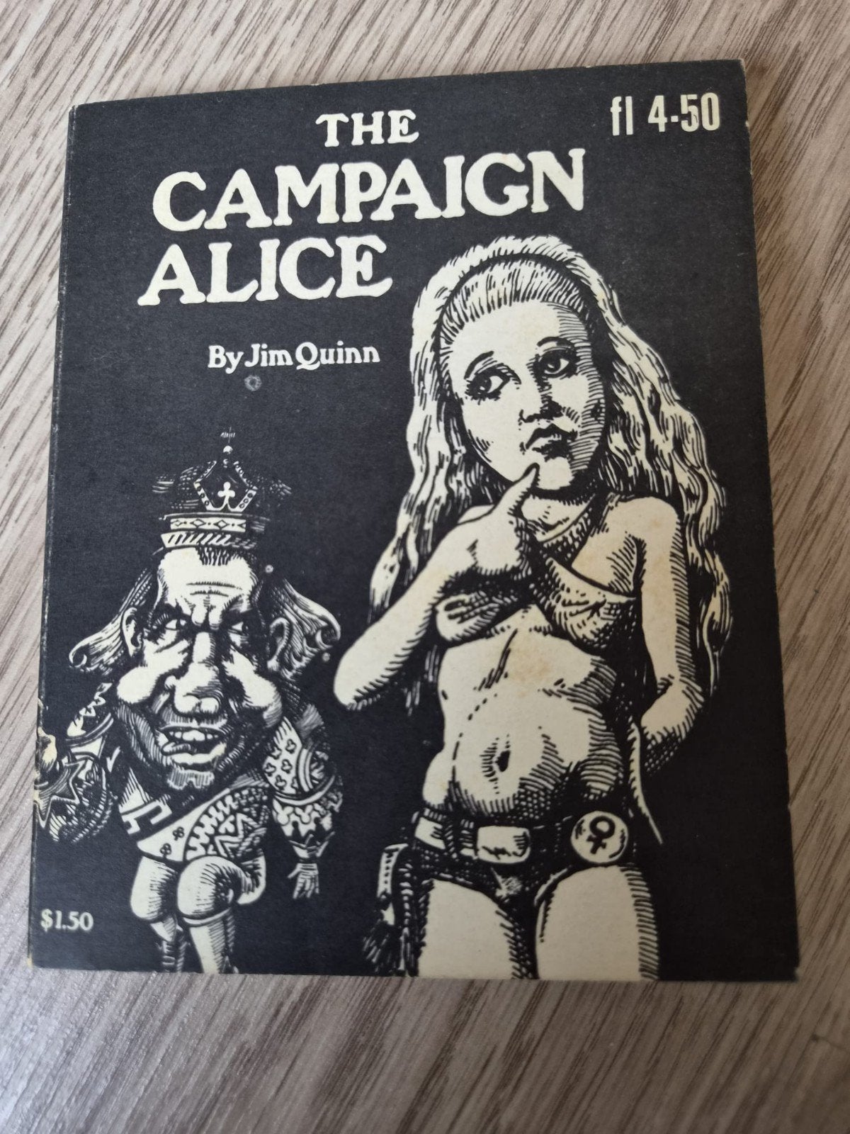 The Campaign Alice (1972) – Politieke Satire / Und, Eén comic, Ophalen of Verzenden, Gelezen, Amerika