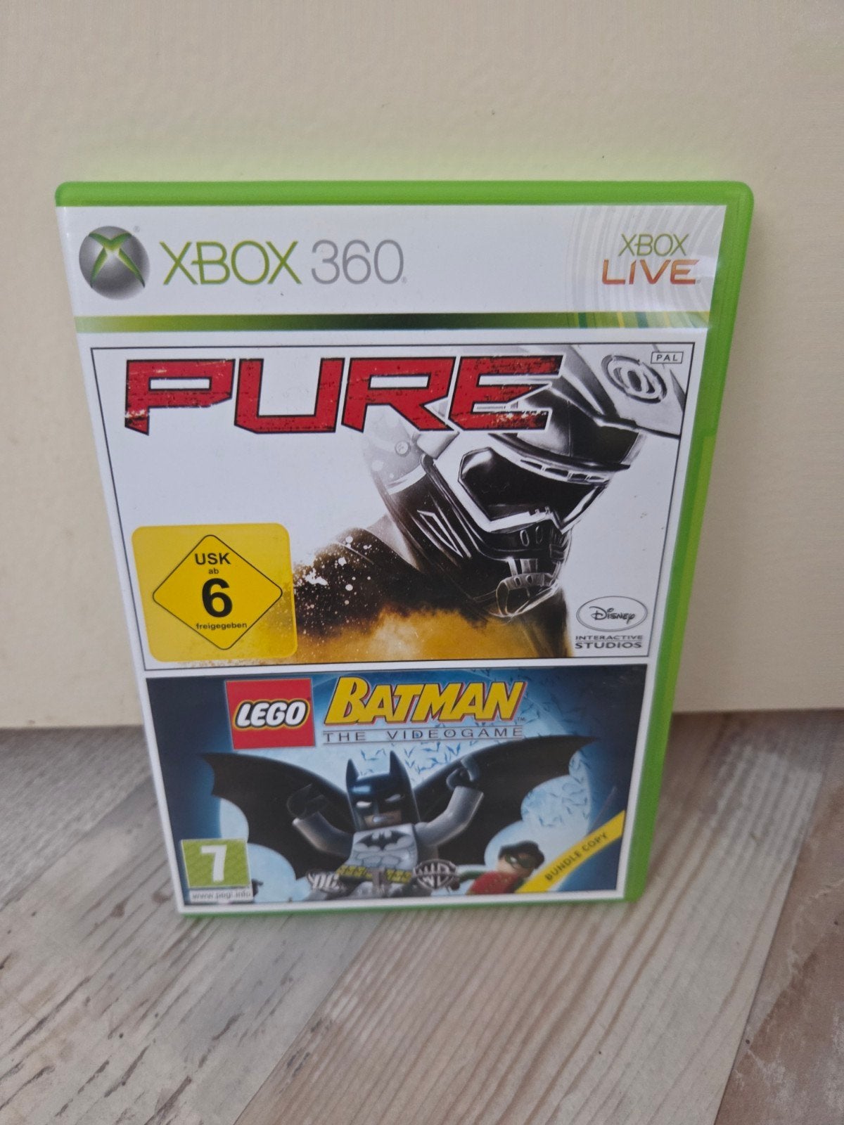 Pure & LEGO Batman: The Videogame Xbox 360 Bundle, Ophalen of Verzenden, Gebruikt
