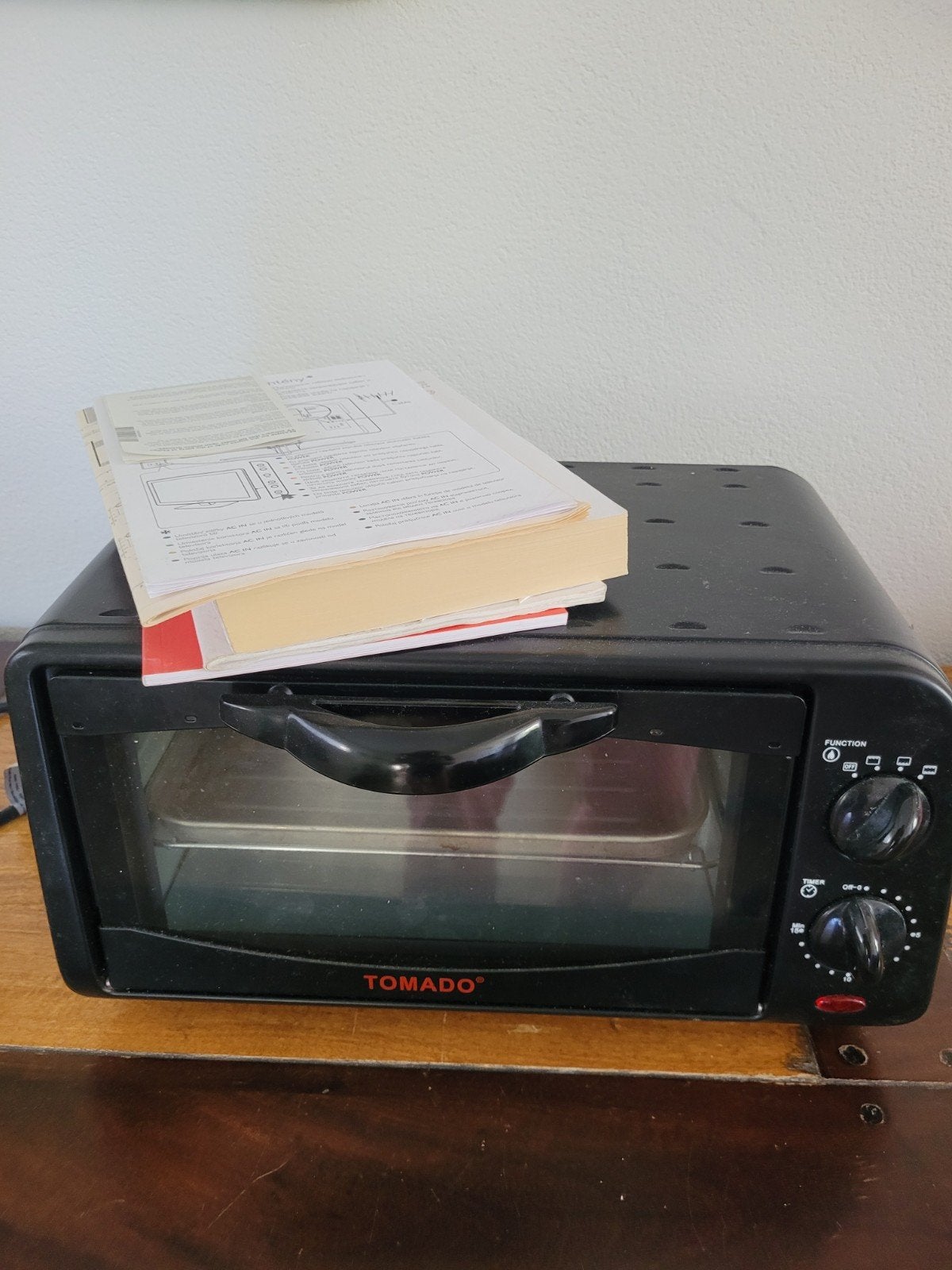 Tomado Mini-oven - Compact en Handig (34x20x19 cm), Ophalen, Minder dan 45 cm, Minder dan 45 cm, Vrijstaand