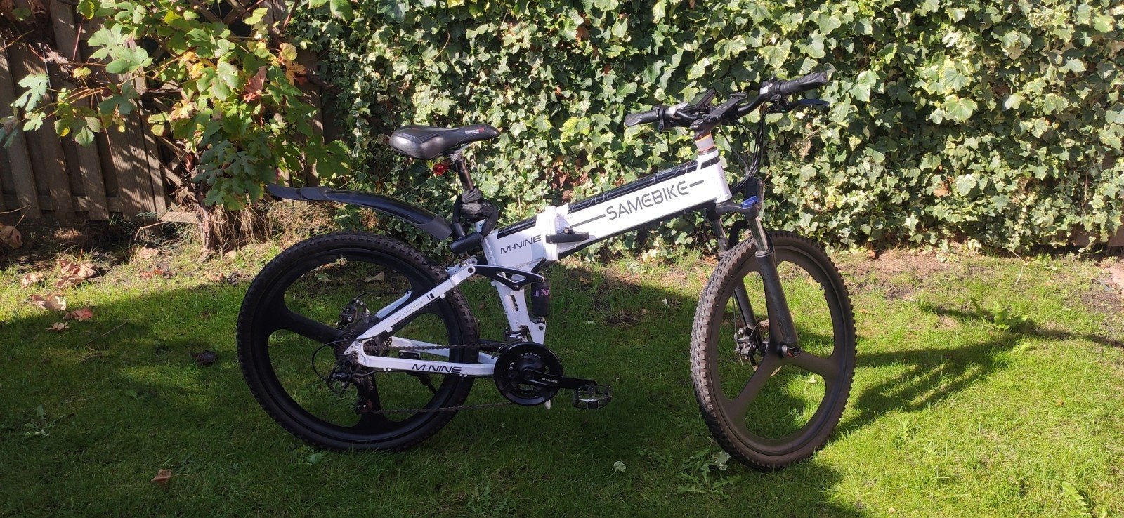 Elektrische Vouw Mountainbike met Gashendel, Overige merken, Gebruikt, Ophalen of Verzenden, Minder dan 47 cm