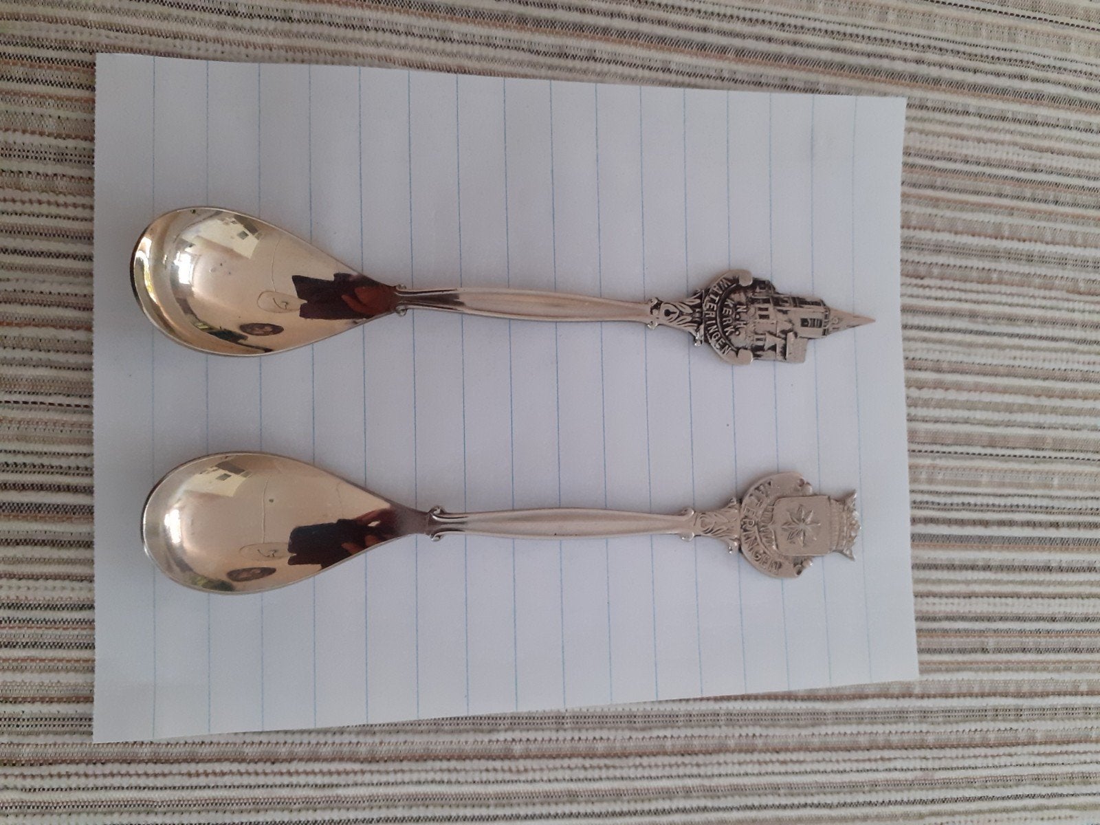 Twee lepeltjes van Wateringen, Antiek en Kunst, Ophalen of Verzenden
