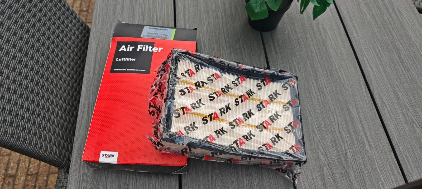 auto filter, Ophalen