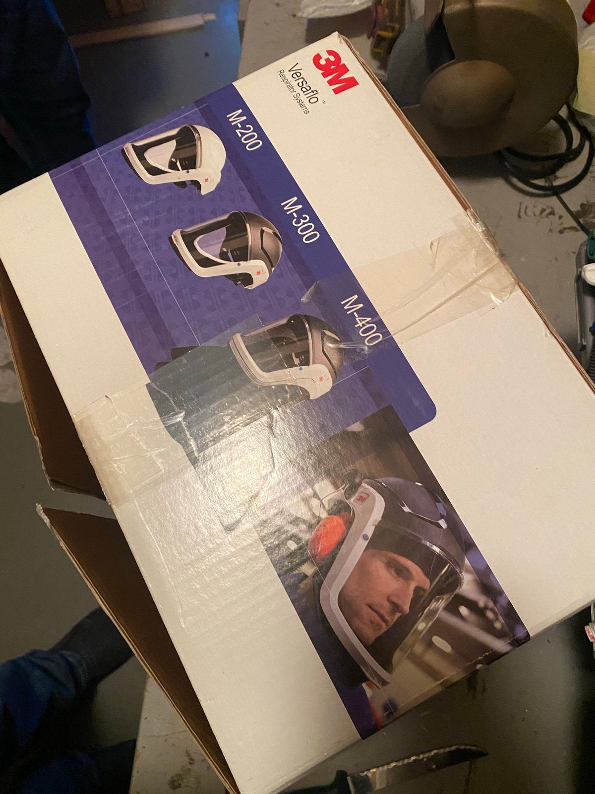 3M Versaflo M-200 Ademhalingssysteem met Helm, Ophalen, Zo goed als nieuw