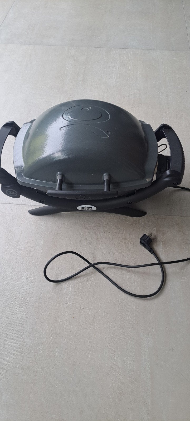 Weber Q1400 elektrische barbecue - Gebruikt, Tuin en Terras, Ophalen, Gebruikt, Weber