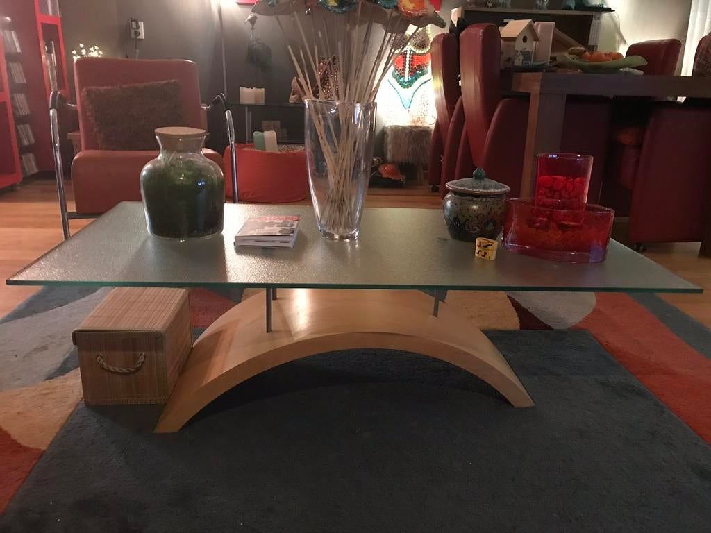 Salontafel, Huis en Inrichting, Ophalen, Overige materialen, 50 tot 100 cm, Zo goed als nieuw