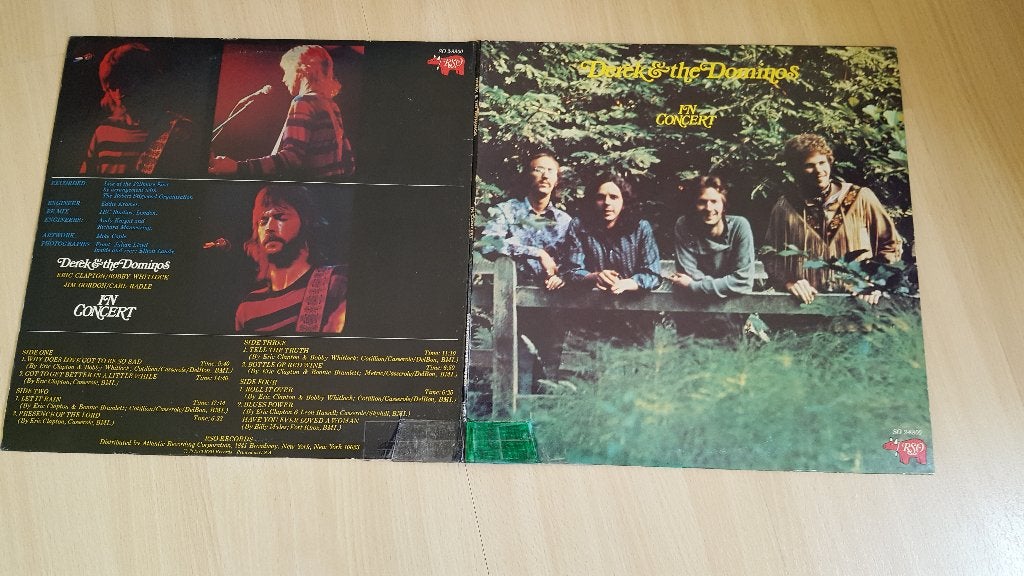 Derek and the Dominos In Concert 2LP USA, Gebruikt, Pop, Dubbel-LP, Ophalen of Verzenden