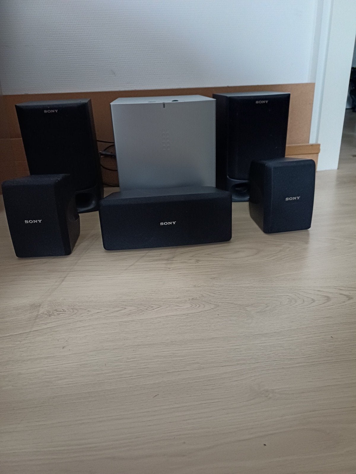 Sony surround set met subwoofer, Ophalen, Gebruikt, 70 watt of meer, 5.1-systeem