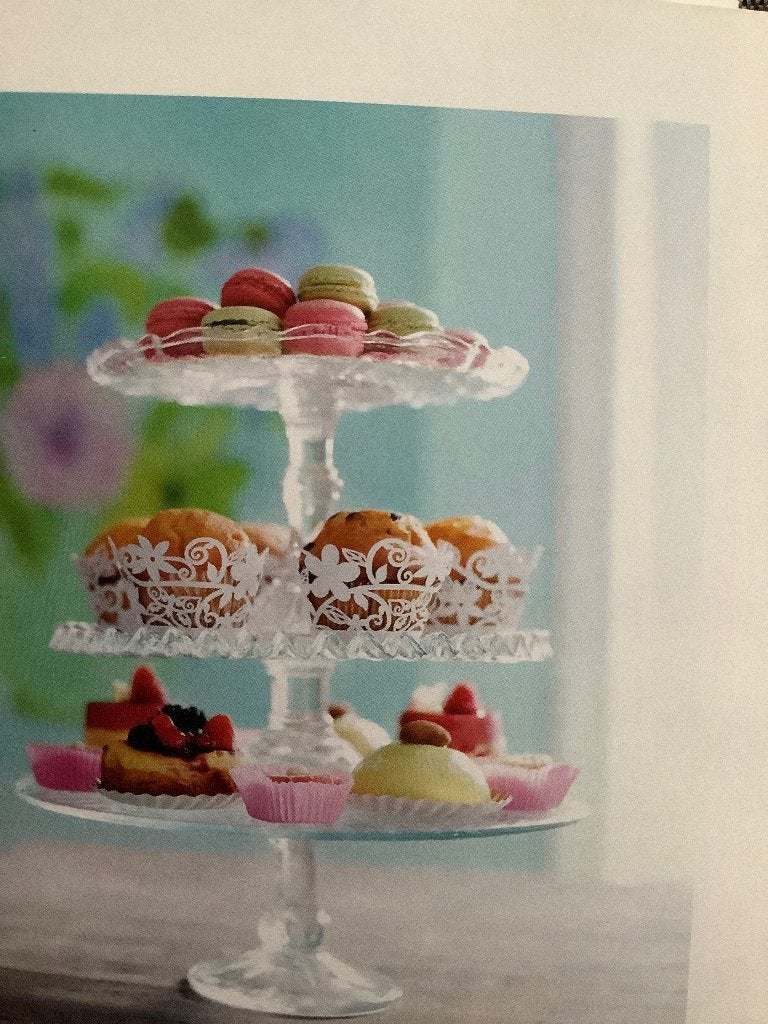 Etagères Complete set voor de High Tea. € 20,00, Ophalen, Zo goed als nieuw, Etagère, Glas